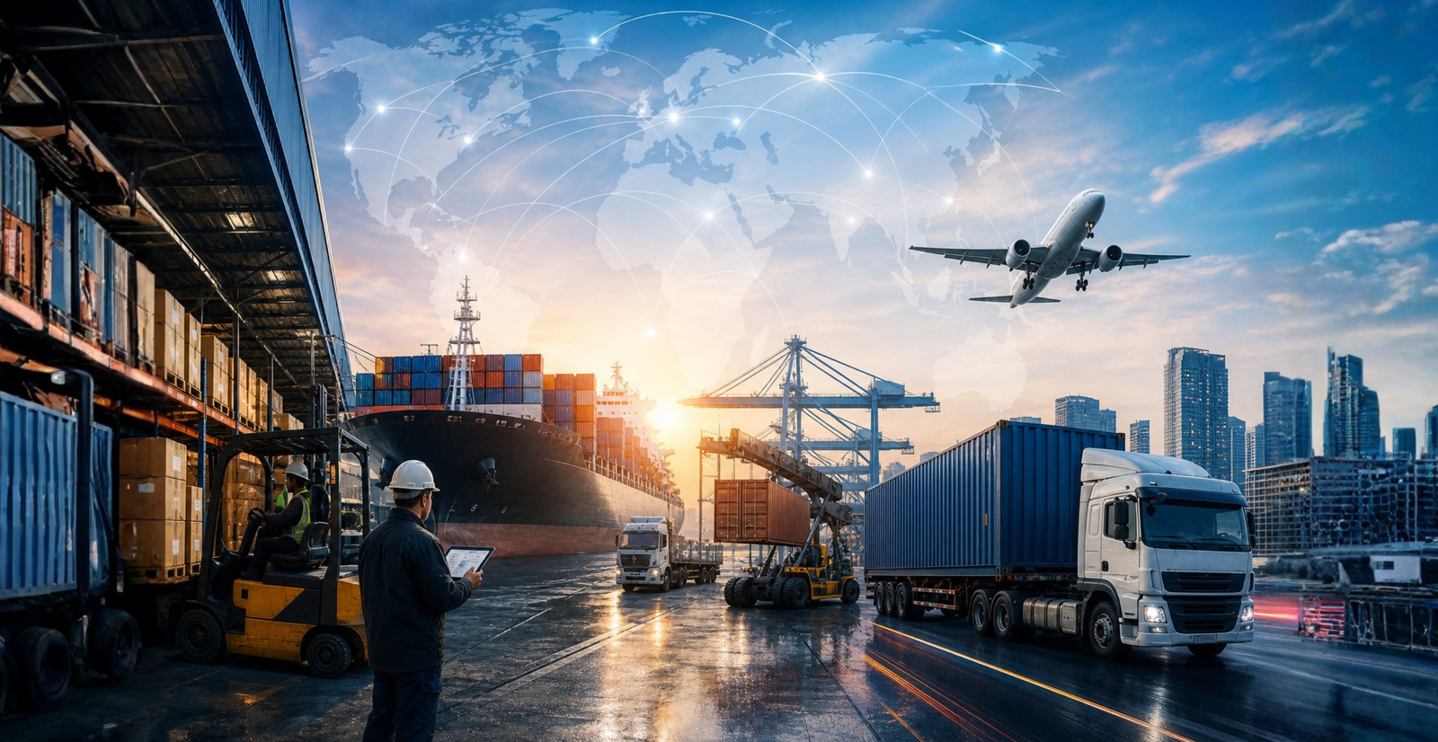Global Freight Forwarding Company India International Logistics